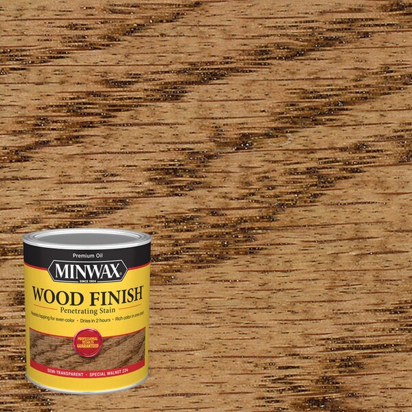 Minwax Wood Finish Semi-Transparent Special Walnut Oil-Based Penetrating Wood Stain 1 qt 70006444 - main
